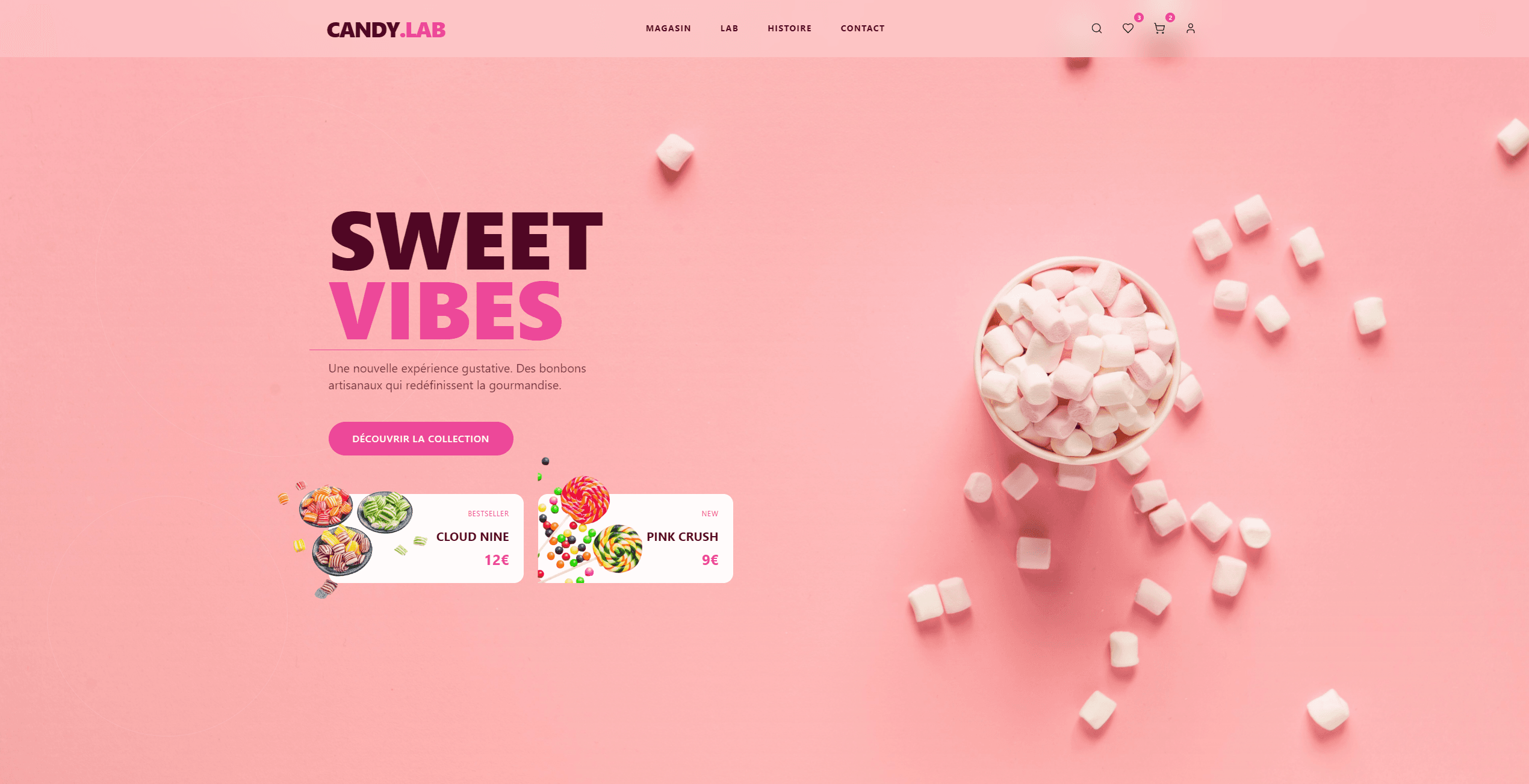 Illustration Site E-commerce