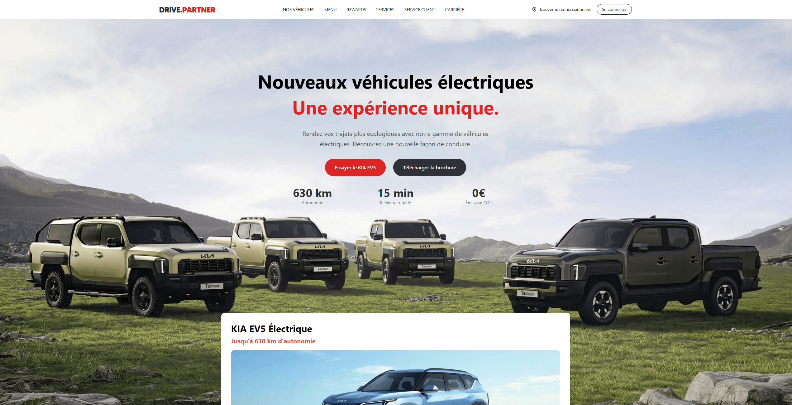 Aperçu du projet Auto Premium